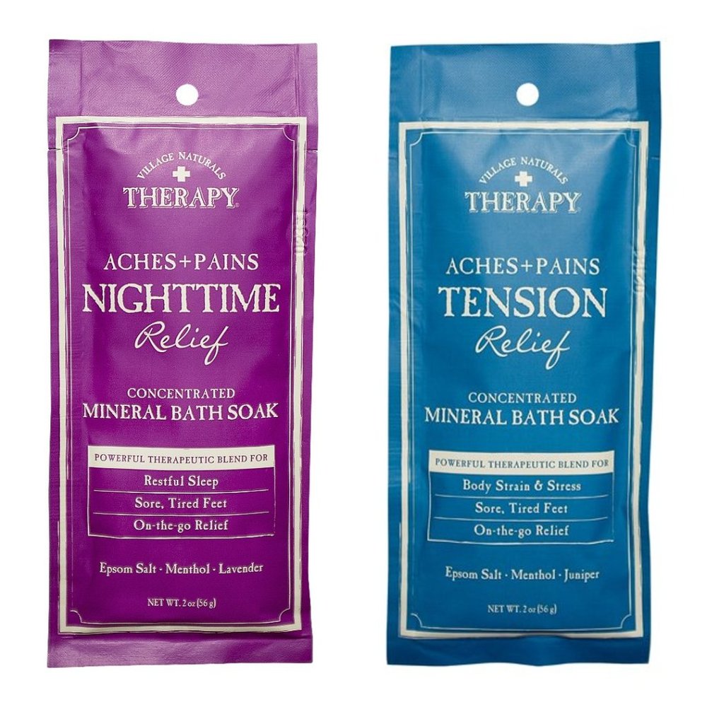Aches + Pains Tension Relief + Nighttime Relief Mineral Bath Soak